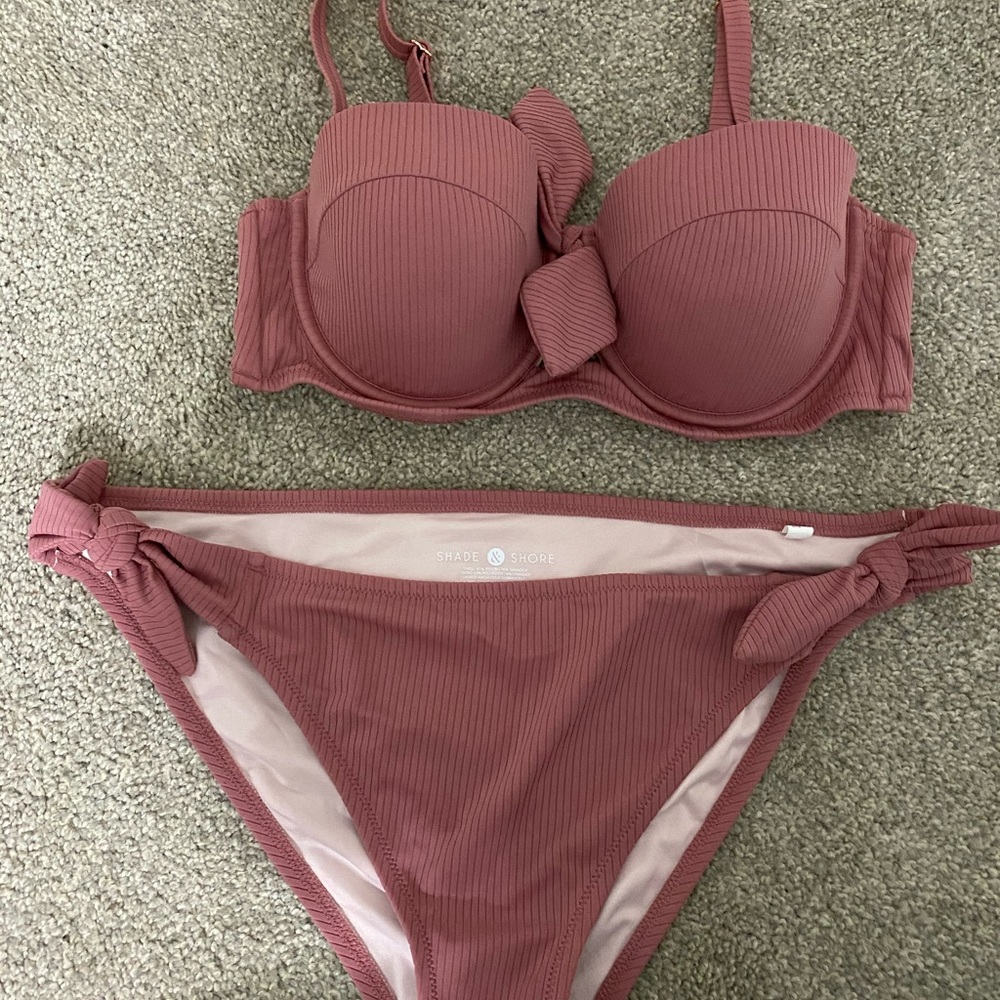 Dusty Pink Mauve Bikini